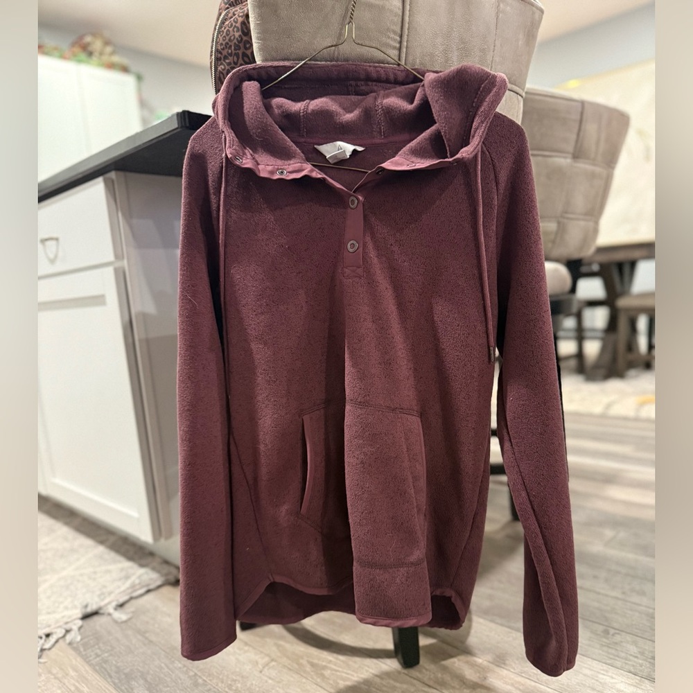Ascend Maroon Hoodie Sweatshirt
